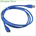 USB 3.0 Cable Cord Lead for Clickfree HD2037N3 2 TB Automatic Backup Desktop. 