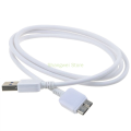 White USB 3.0 Data Cable Cord for HP Personal Media Drive 1TB HD3100 2TB HD3200. 