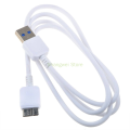 White USB 3.0 Charger Data Cable Cord for EMC Iomega eGo 1TB 35056 Hard Drive. 