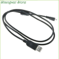 USB DC Charger +Data SYNC Cable Cord Lead for Nikon Coolpix S9500 camera. 