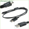USB DC Charger Data SYNC Cable Cord Lead for Nikon Coolpix S9100 camera. 