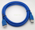 USB 3.0 PC Power Charger + Data SYNC Cable Cord For WD My Pass-port WDBKXH5000ABL. 