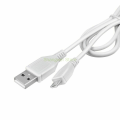 3ft White Micro USB Charger Cable Cord Lead For Samsung Galaxy J3 J5 J7 S3 S4 S5. 