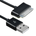Black USB Sync Data Charger Cable Cord for Samsung Galaxy Tab SPH-P100 SGH-T849. 