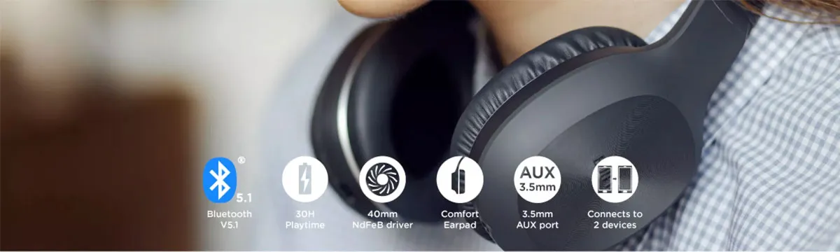 Edifier W600BT Bluetooth Headphone