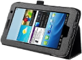 Tablet Case for Samsung Galaxy Tab 2 7 inch GT-P3100 P3110 P3113 Case Stand Flip Cover for Samsung Tab 2 7#39;#39; P3100 Stand Case (Color : Black). 