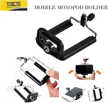 Universal Camera Stand Clip Bracket Holder Monopod Tripod Mount