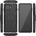 Moto One 5G Case, Moto G 5G Plus Case, Shockproof Dual Layer Rugged Rubber Hybrid Hard/Soft Impact Armor Defender Full Body Protective Case with Kickstand for Motorola Moto G 5G Plus (2020) 6.7#34;. 