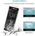 Tempered Film for Sony for Sony Xperia XA1 Ultra 0.33mm 9H Surface Hardness 3D Curved Full Screen Tempered Glass Screen Protector (Color : Black). 