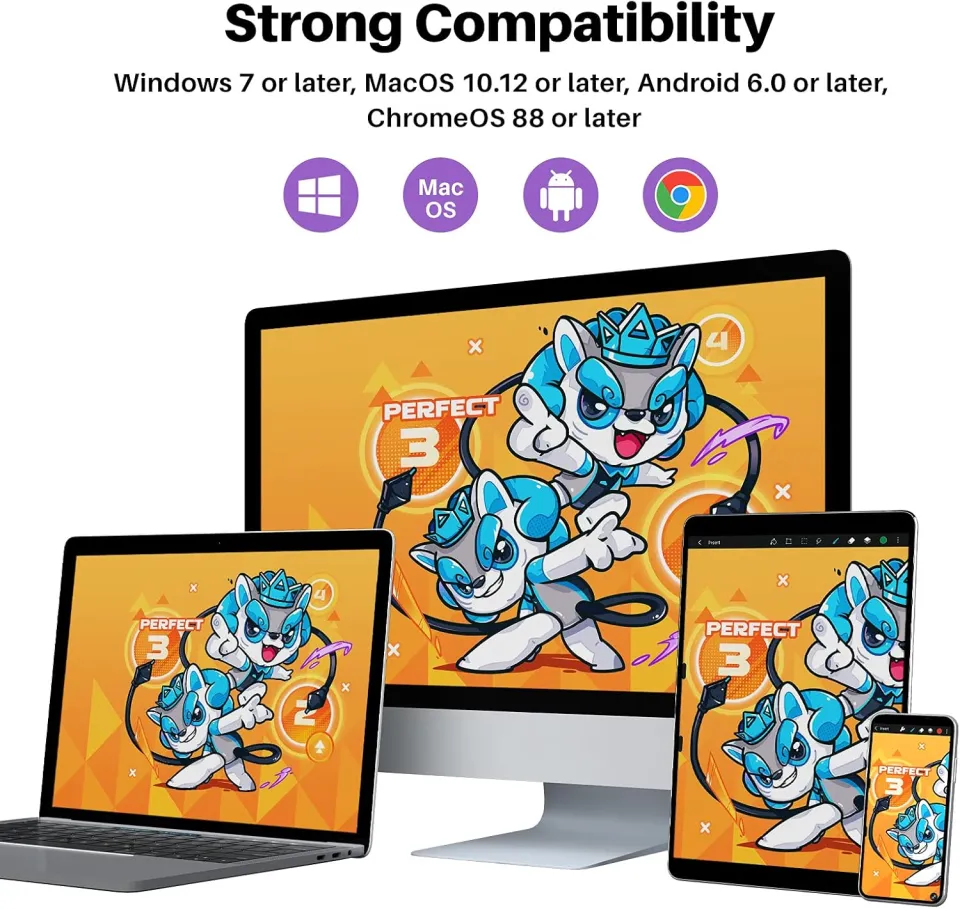 HUION H420X OSU Tablet Graphic Drawing Tablet with 8192 Levels