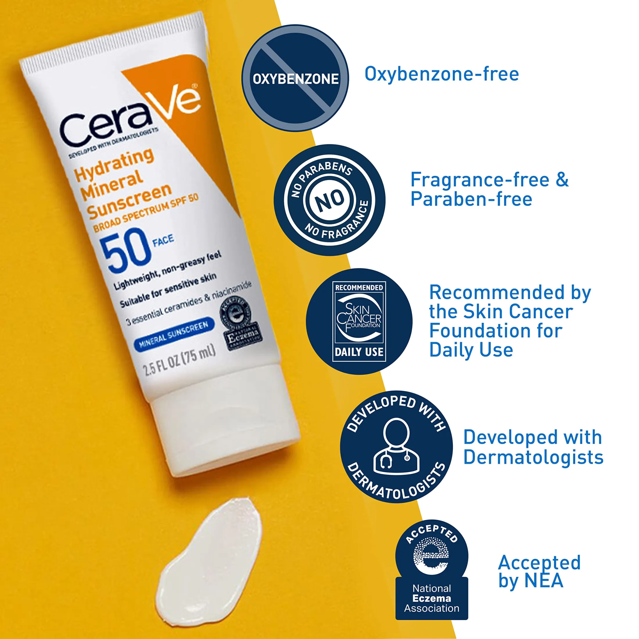 CeraVe Hydrating Mineral Sunscreen