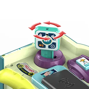 Steering Wheel Toy Driving Airplane Simulation Baby Game Pretend