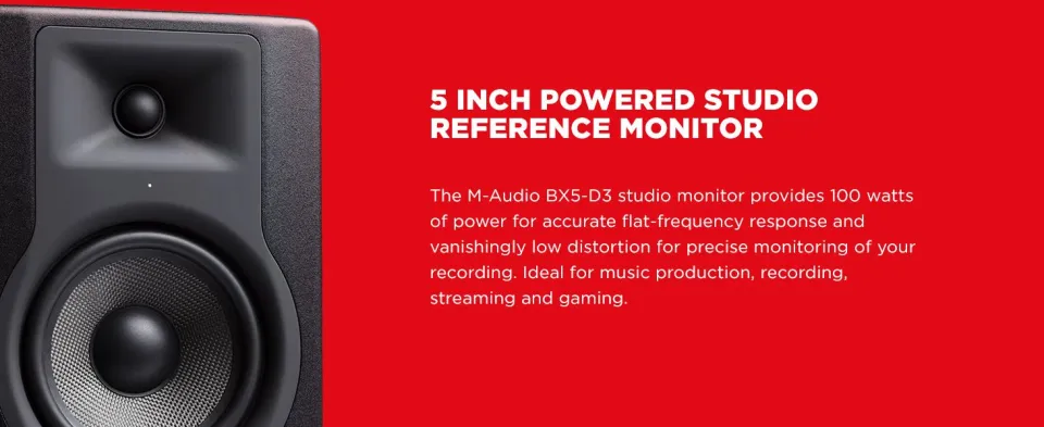 M-Audio BX5 D3 Compact 2-Way 5