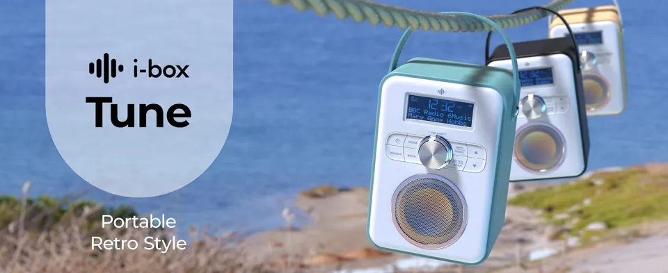 I-Box Portable DAB/DAB & F Radio With Bluetooth, USB Rechargeable, 10 - View #7