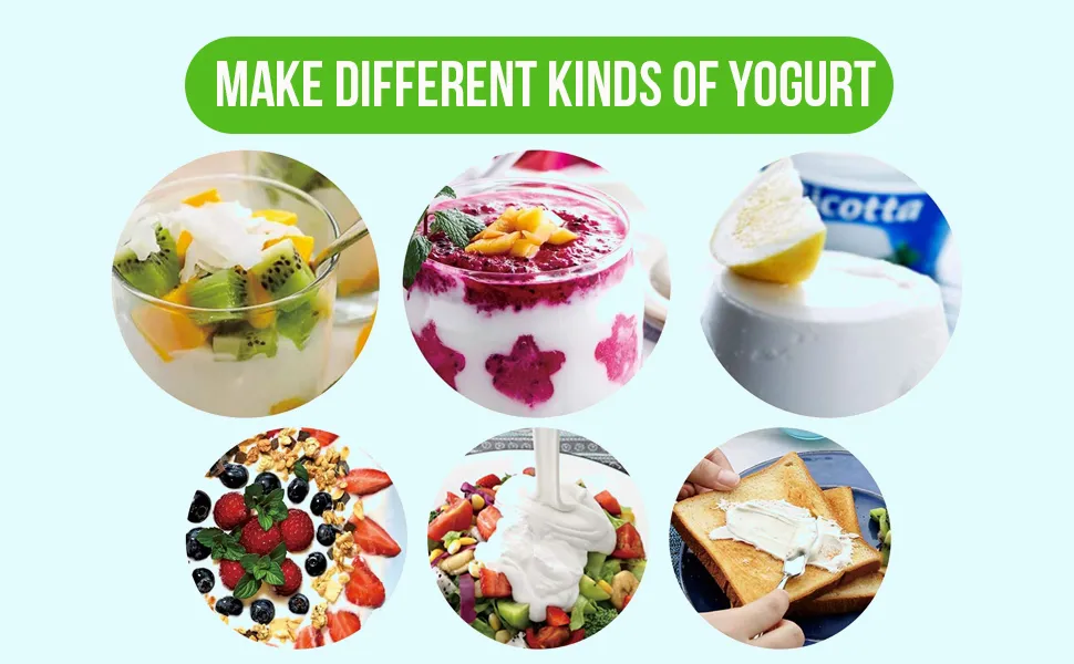 Make Diffrent Kinds Of Yogurt
