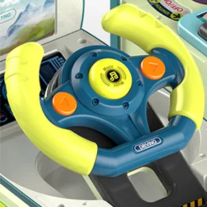 Steering Wheel Toy Driving Airplane Simulation Baby Game Pretend