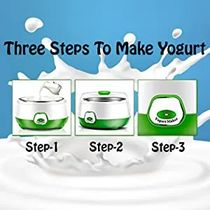 Plastic and Stainless Steel Automatic Yogurt Maker