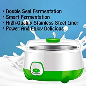 Plastic and Stainless Steel Automatic Yogurt Maker