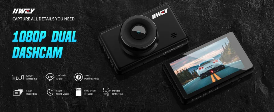 Hardwire Iiwey Dash Cam Dc01 Iiwey Dash Cam Hardwire Kit With Mini