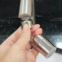 Universal 1080 Rotation Splash Filter – Faucet Extender 1080 – Faucet Splash Head – 1080° Rotatable Faucet Head – Water Nozzle Extender – Faucet Extender Kitchen - Robotic Arm Faucet Extension – Faucet Tap – Faucet Shower