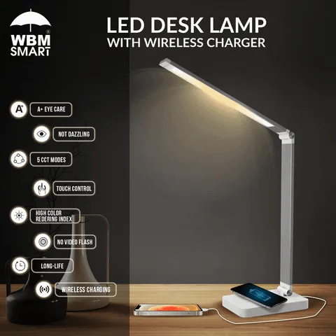 WBM%20Table%20Lamp%20with%20Wireless%20Charger%20and%203%20Levels%20of%20Touch%20Switch%20Brightness%20-%20Image%202