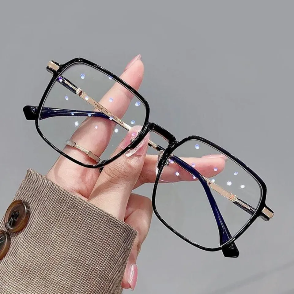 Men's Reading Glasses Ultralight Eyeglasses Large Frame Reading Glasses  Lightweight Reading Glasses Transparent Reading Glasses