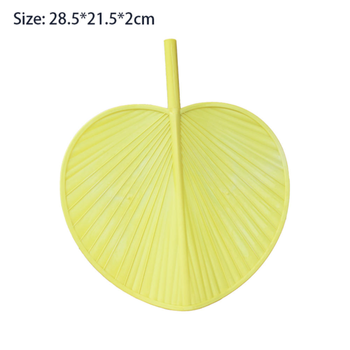 Household Fan Evasive Fan Palm-leaf Fan Lightweight Large Cattail Fan Anti Falling Cattail Fan Enlarged Cattail Fan