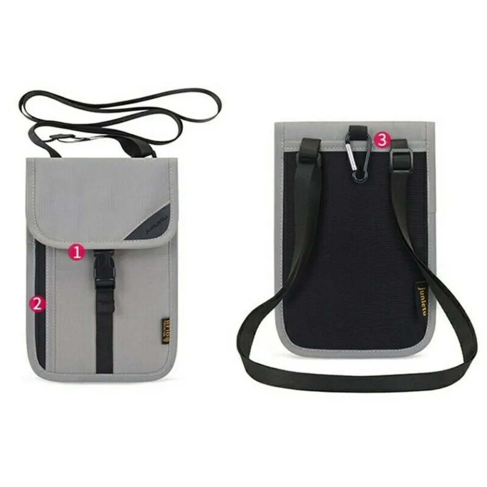Holder Security Neck Stash Pouch Wallet Travel Wallet Bag Blocking