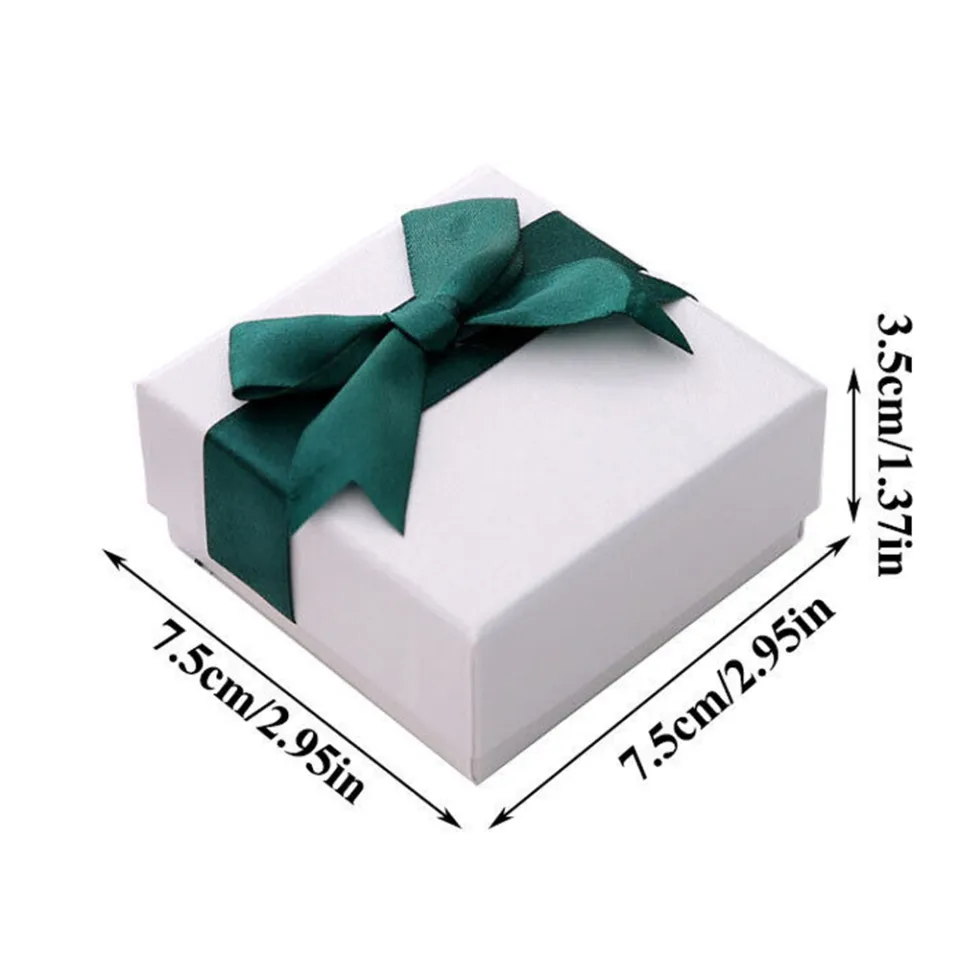 Earrings Jewellery White Gift Boxes Elegant Necklace Ring