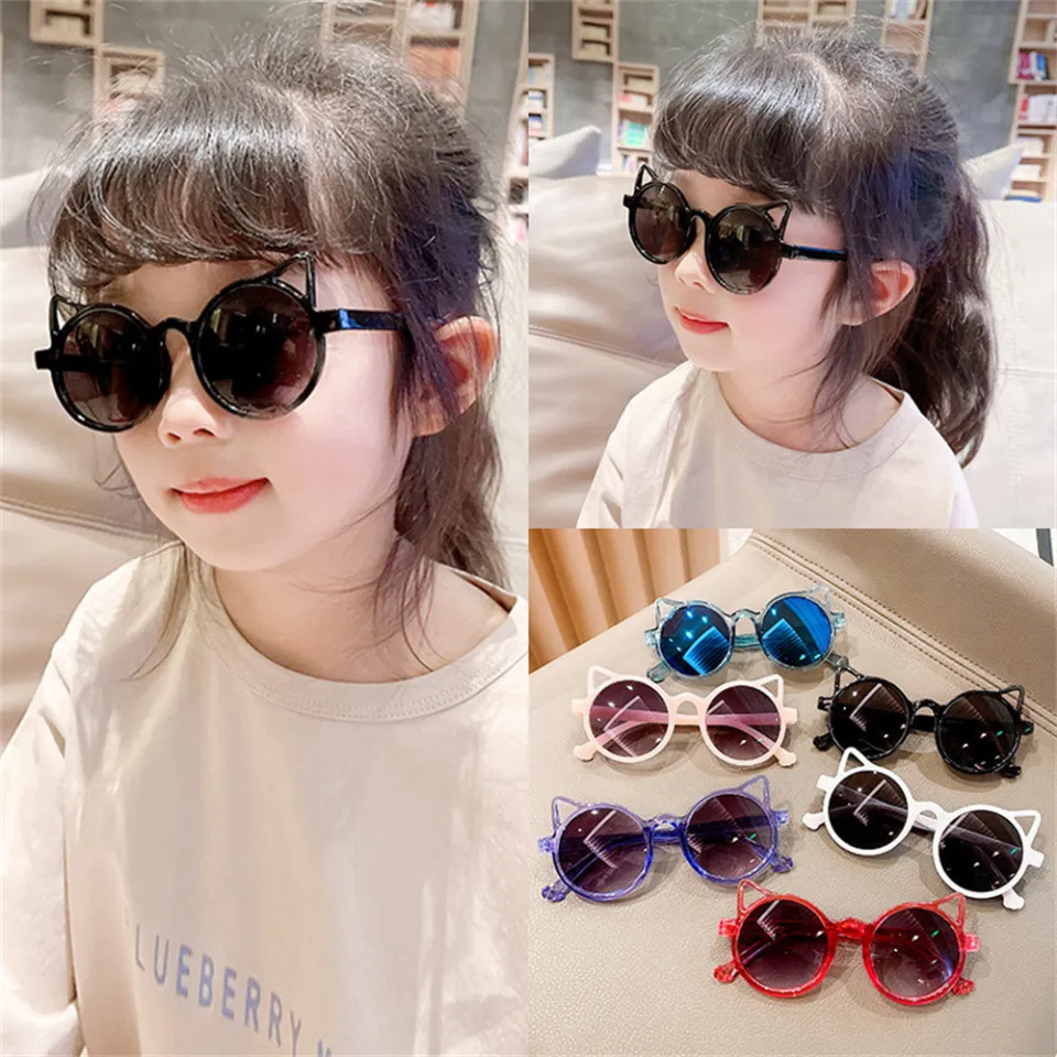 Sunglasses Boys Outdoor Baby Girls Pink Eyeglasses Eyewear Purple
