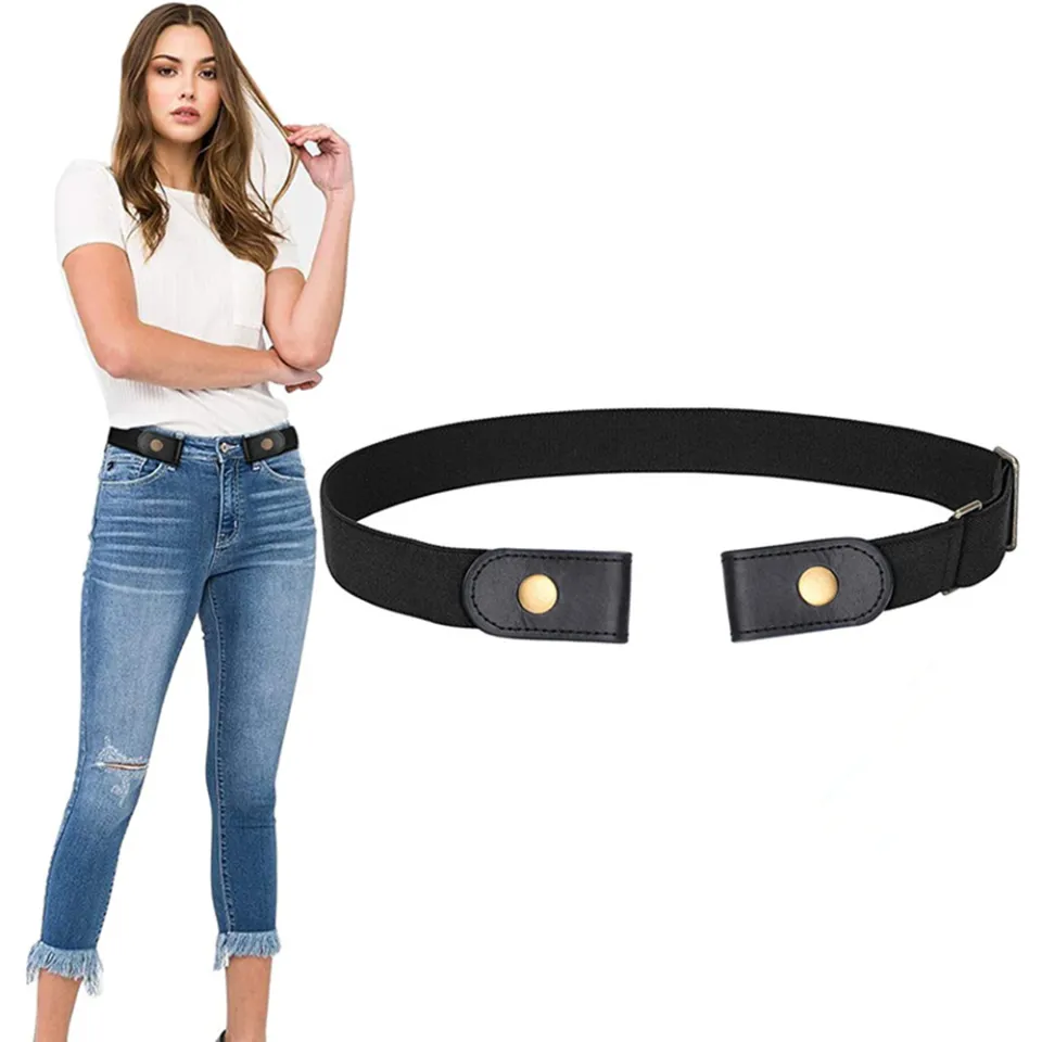 Elastic Belts Buckle-free Belts Invisible Waist Belt No Bulge Belt Belt For  Men And Women