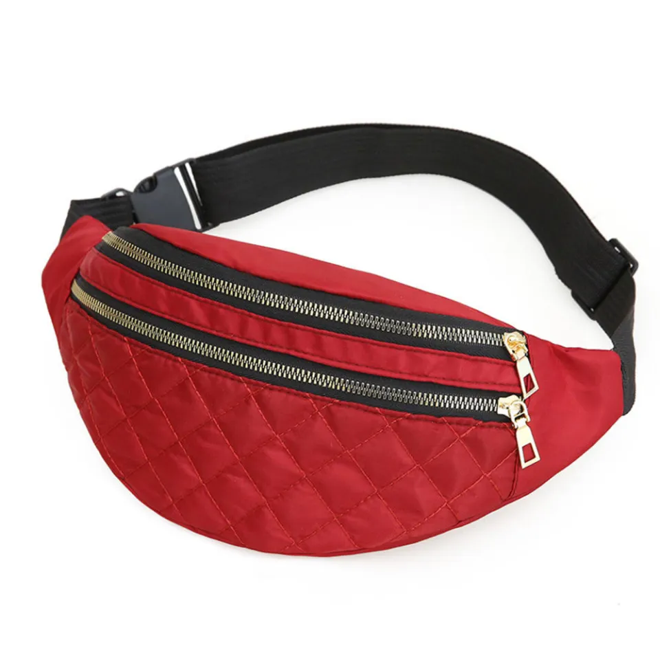 All match Waist bags for women Fashionable Belt bags Messenger Fanny pack Handheld Oxford Female waist bag for Travel Outdoor activities Running Shopping use Daraz.pk