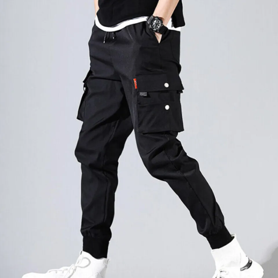 Men Cargo Tactical Pants Work Combat Multi pockets Training Trousers Overalls Daraz.pk