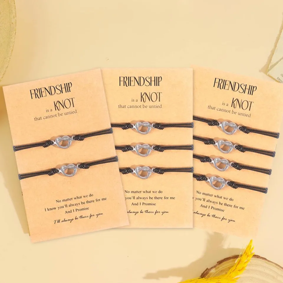 Cute Three Way Friendship Bracelet Adjustable Friendship Bracelets