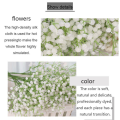 Artificial Home Party Gypsophila Bouquet Plant Silk Flowers. 