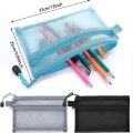 Pencil Case, Double Layer Mesh Zipper Pencil Case Multifunctional Clear Pencil Case, Portable Pencil Pouch For School Office Supplies. 