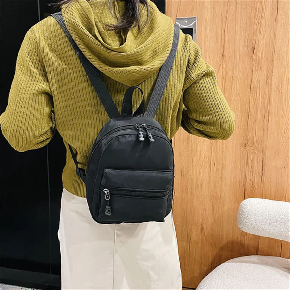 Mini Backpack Women Small Travel Bagpack Ladies Korea Style Female Student School Bag for Teenager Girls Back Pack for Woman