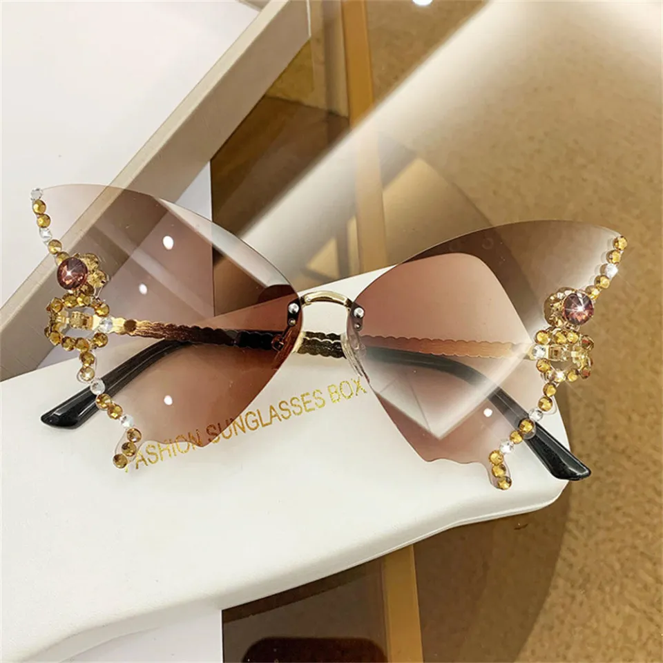 Designer butterfly sunglasses best sale