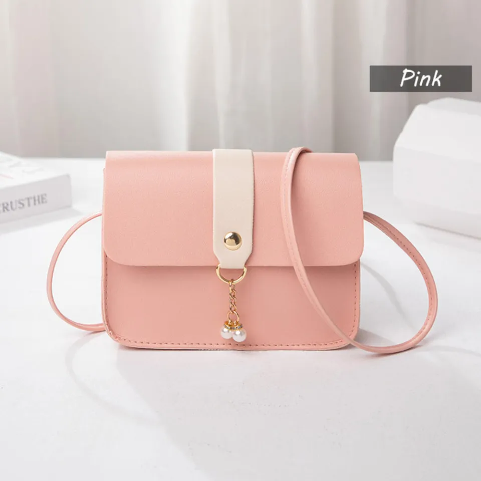 Women Crossbody Bag Contrast Girl Handbag 2023 new Simple Small