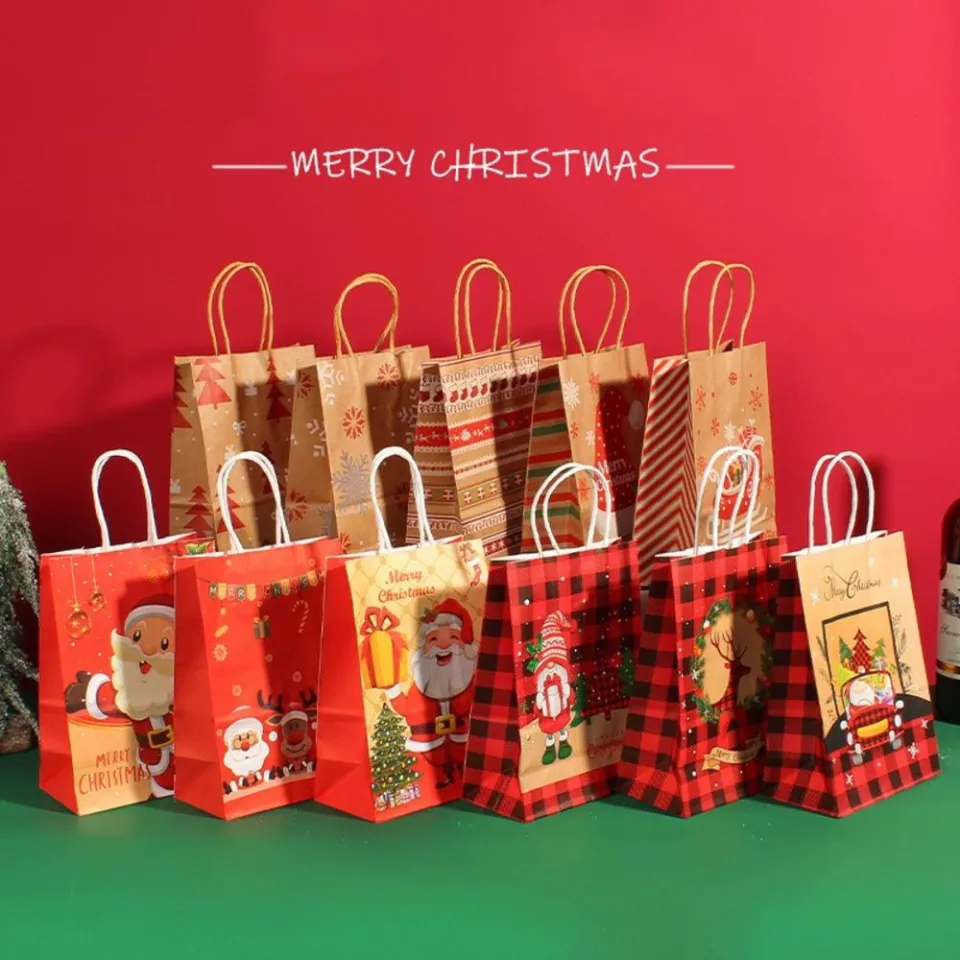 Cookie Bag New Year Gift Packing Gift Packing Present Paper Bags