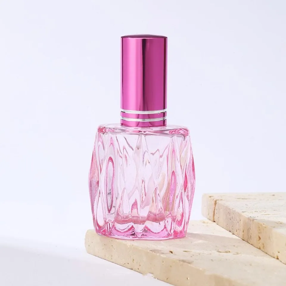 Green Perfume Bottled Pink Large Capacity Spray