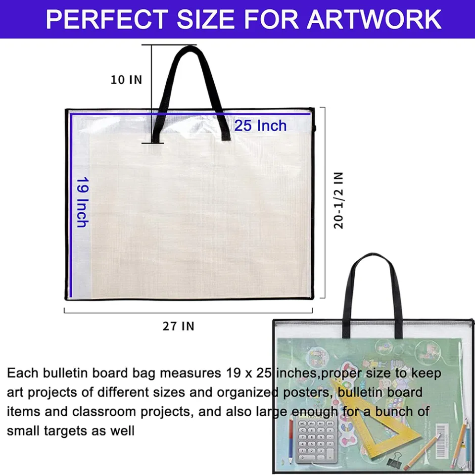Aazon.co: 10 Pcs Art Portfolio Bag 19 X 25 Inch Poster Storage Bag
