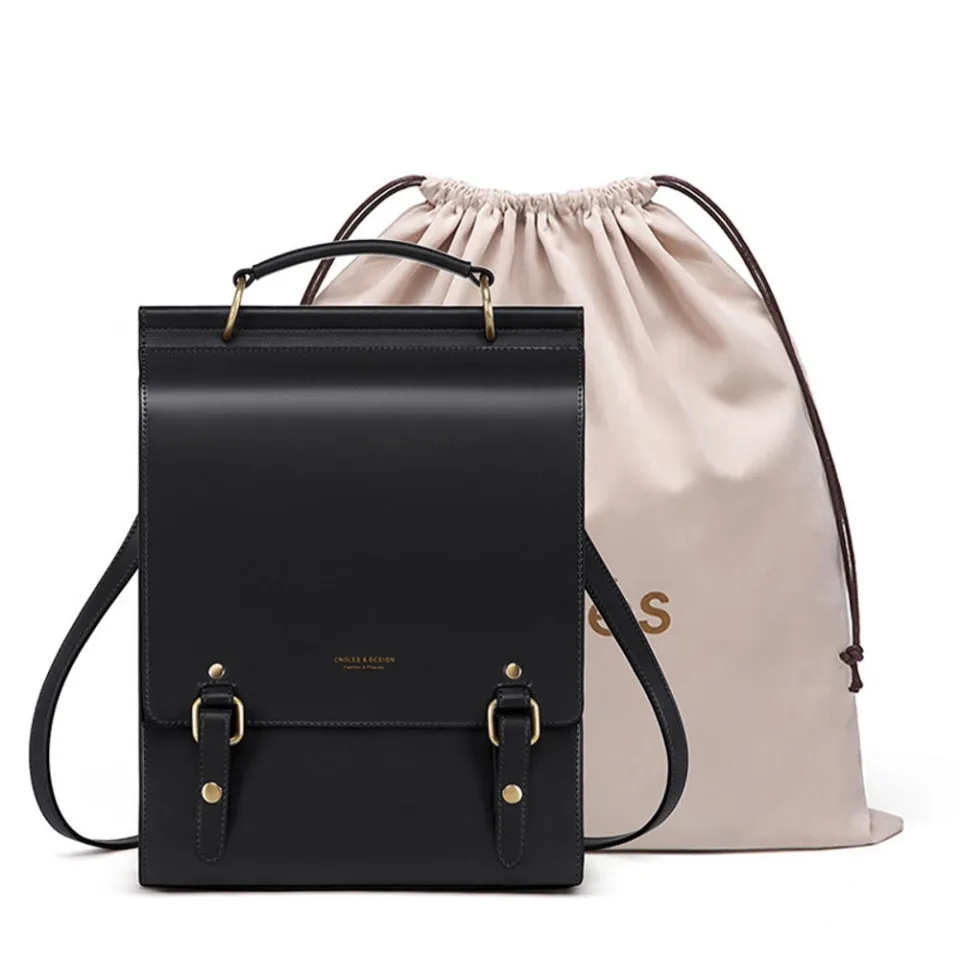 Leather Backpacks For Laptops Women's Computer Bag Leather Laptop