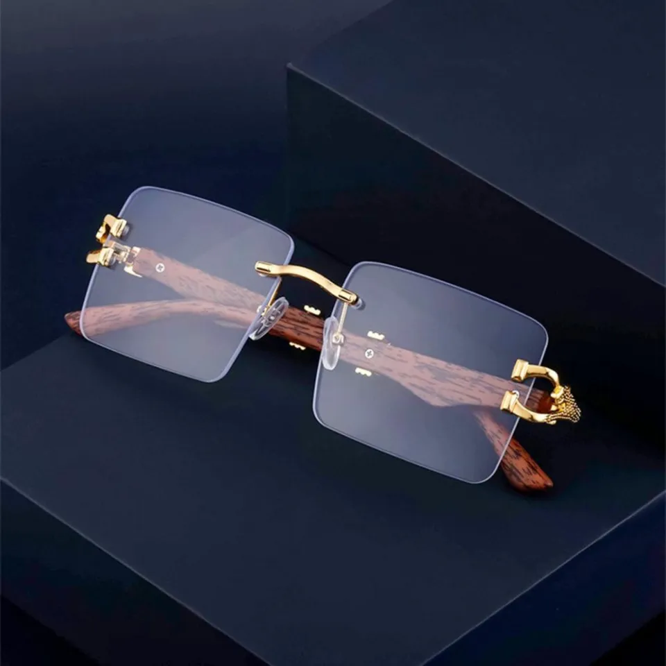 Luxury Rimless Frames For Men Eyewear Daraz Frameless Sunglasses