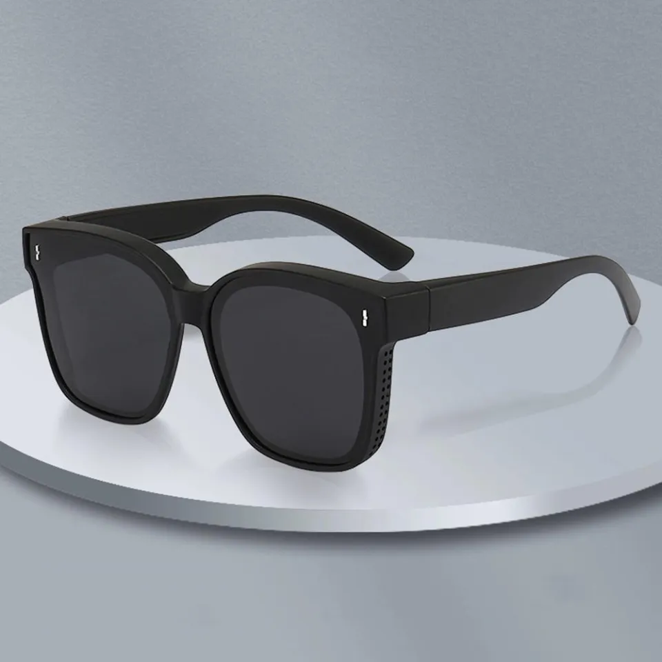 UV Protection Wrap Around Fit Over Sunglasses Lightweight Square