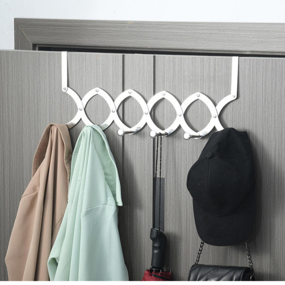 Retractable Hook Cloth Back Door Hanger