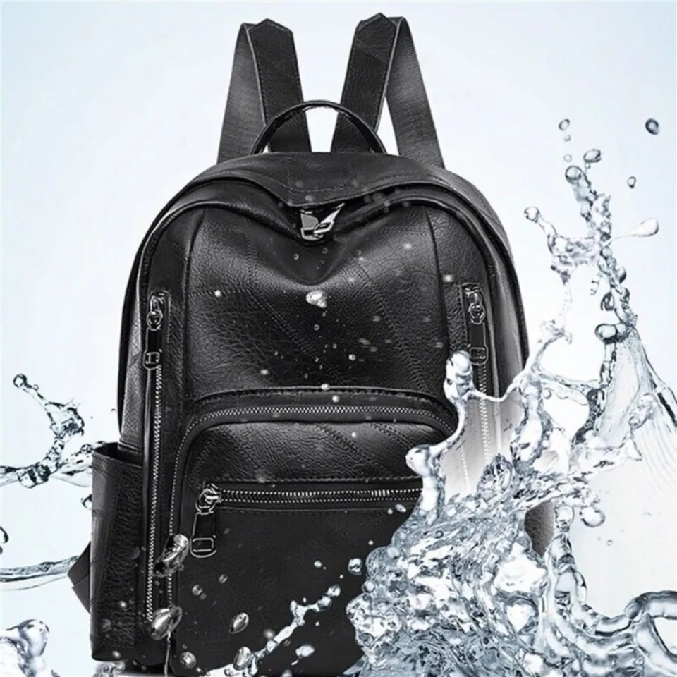 Rucksack Women'S Backpack Multiple Pockets Lightweight Vintage