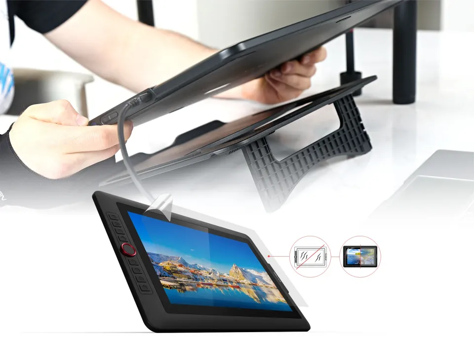 Drawing Tablet with Screen XPPen Artist Pro Tilt Support