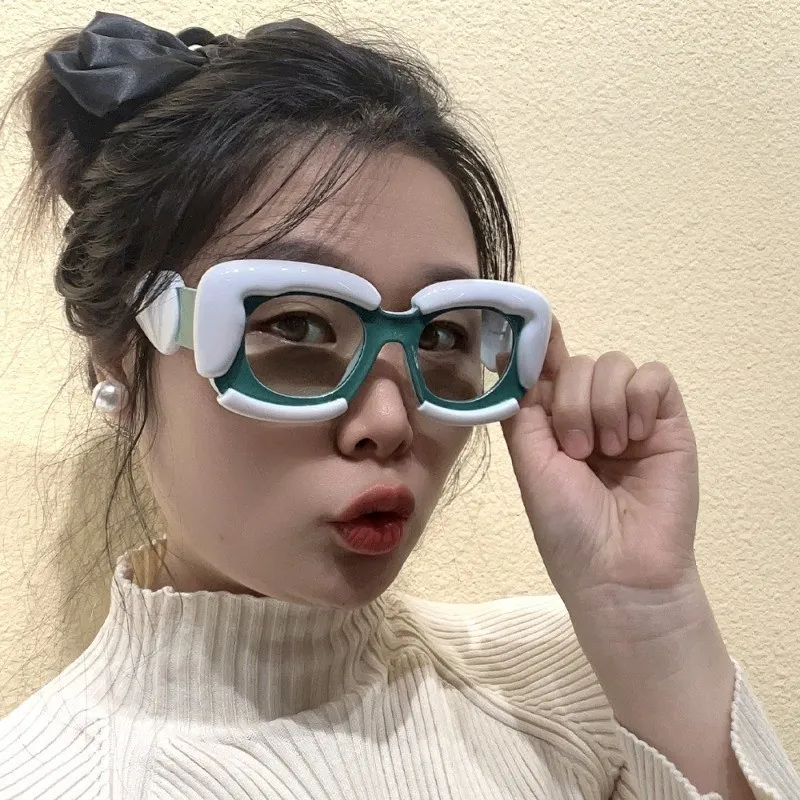 Oversized Cloud Shape Sun Glasses UV400 Protection Rim Shades