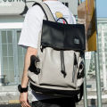Backpack for men's casual waterproof travel computer bag, Korean version, youth personalized college student backpack, male.